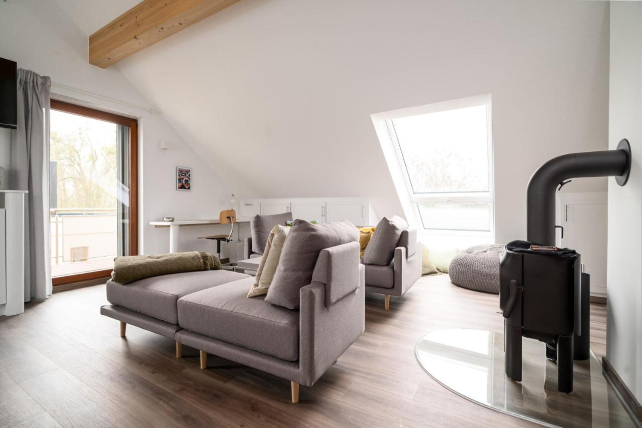 Appartement Roter Milan Rechlin Esterno foto